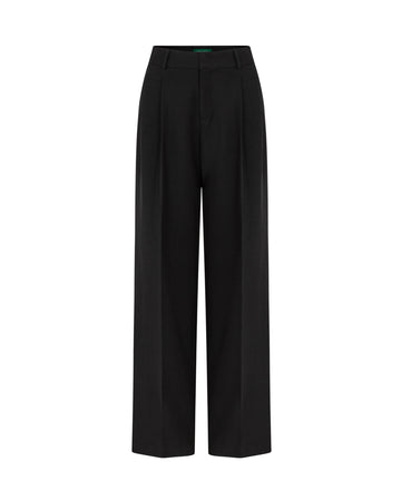Basic Straight Leg Trousers