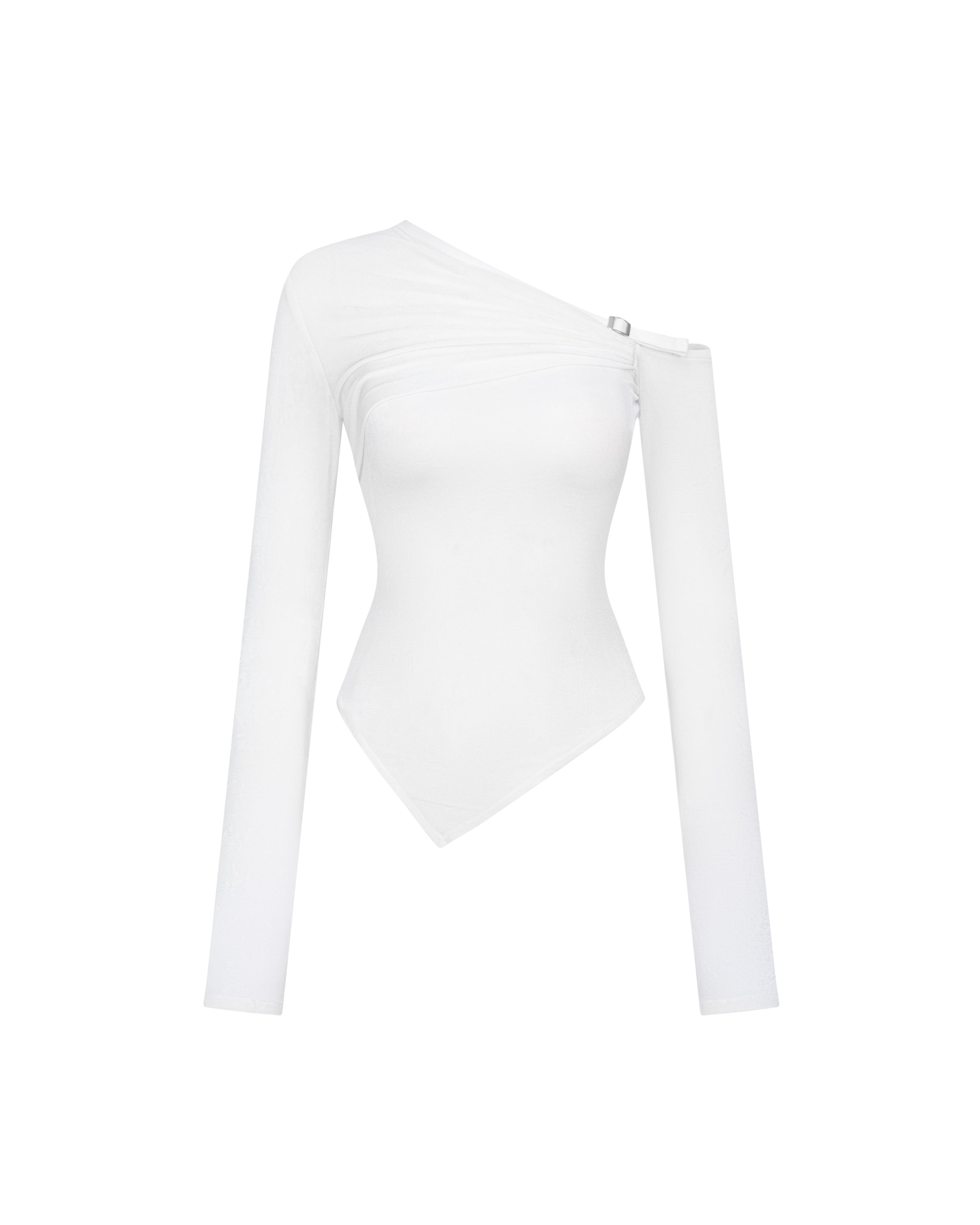 Long Sleeve Off-Shoulder Top