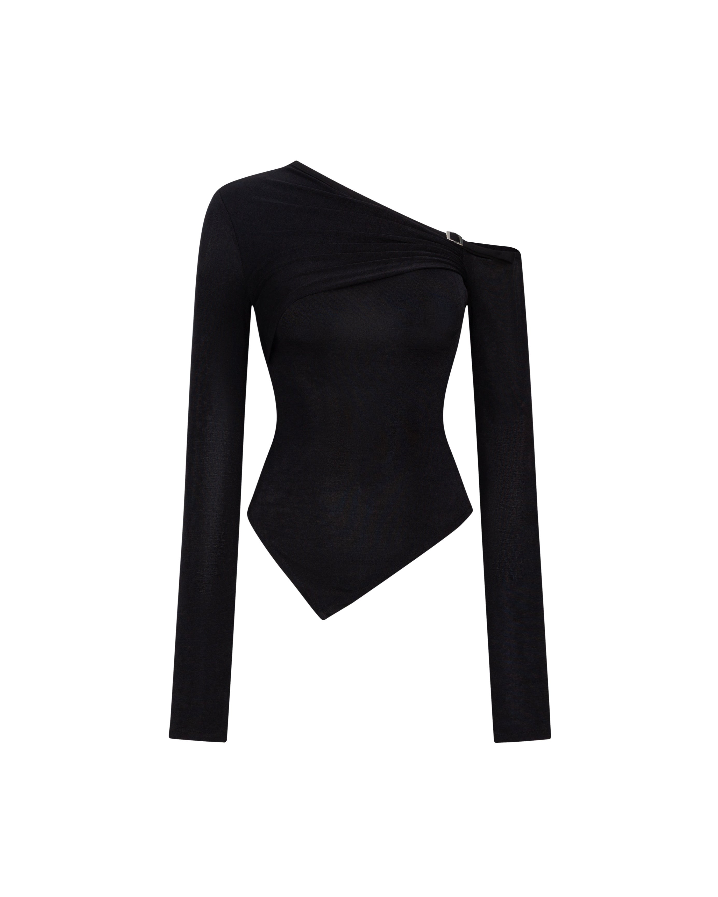 Long Sleeve Off-Shoulder Top