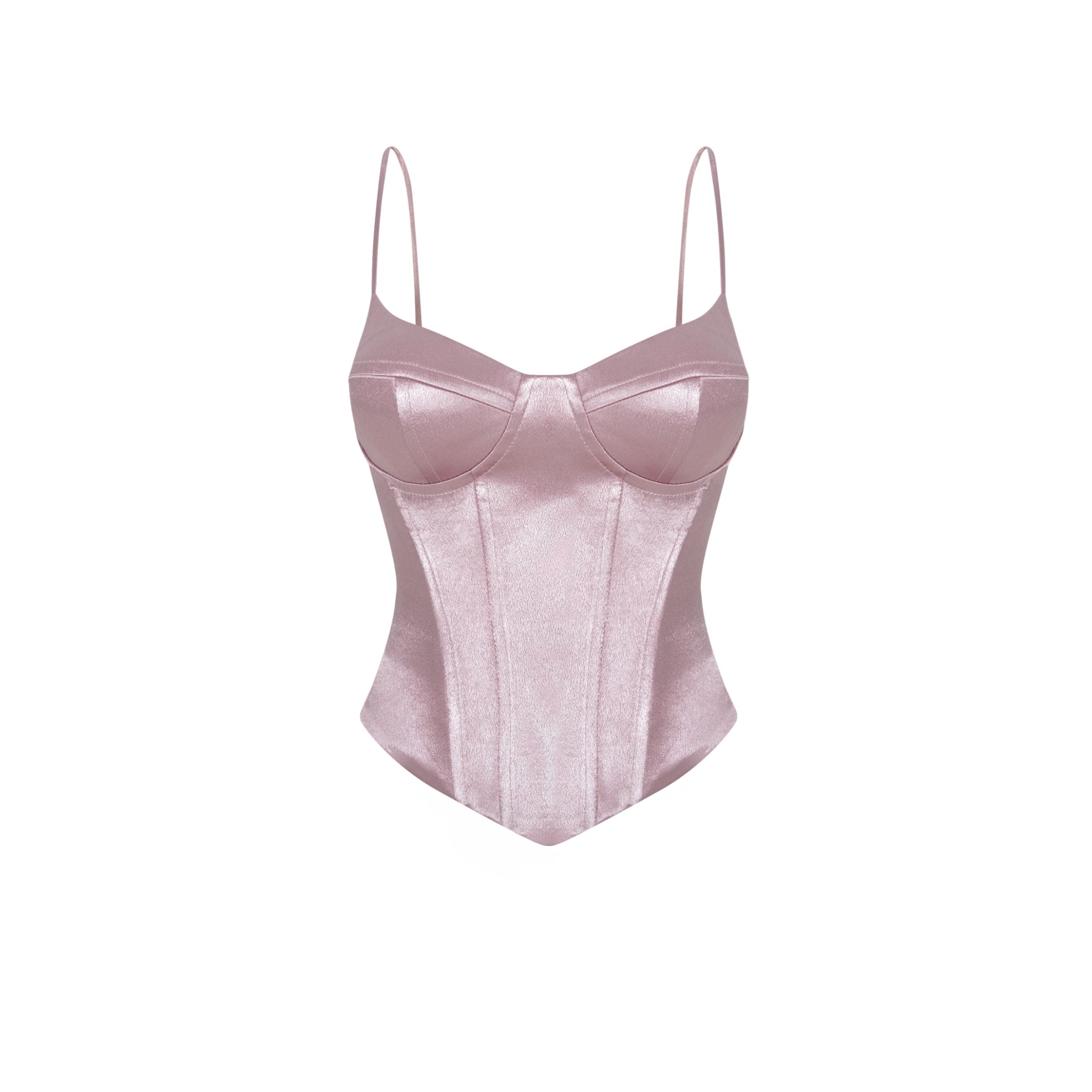 Silk Corset Top
