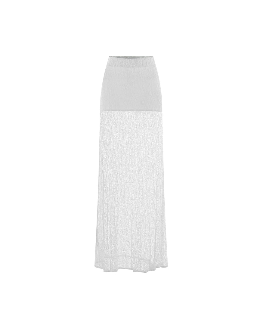 Long Lace Mermaid Skirt