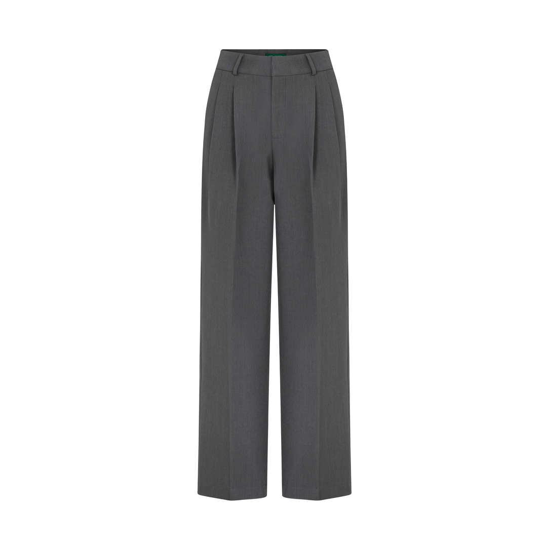 Basic straight leg trousers