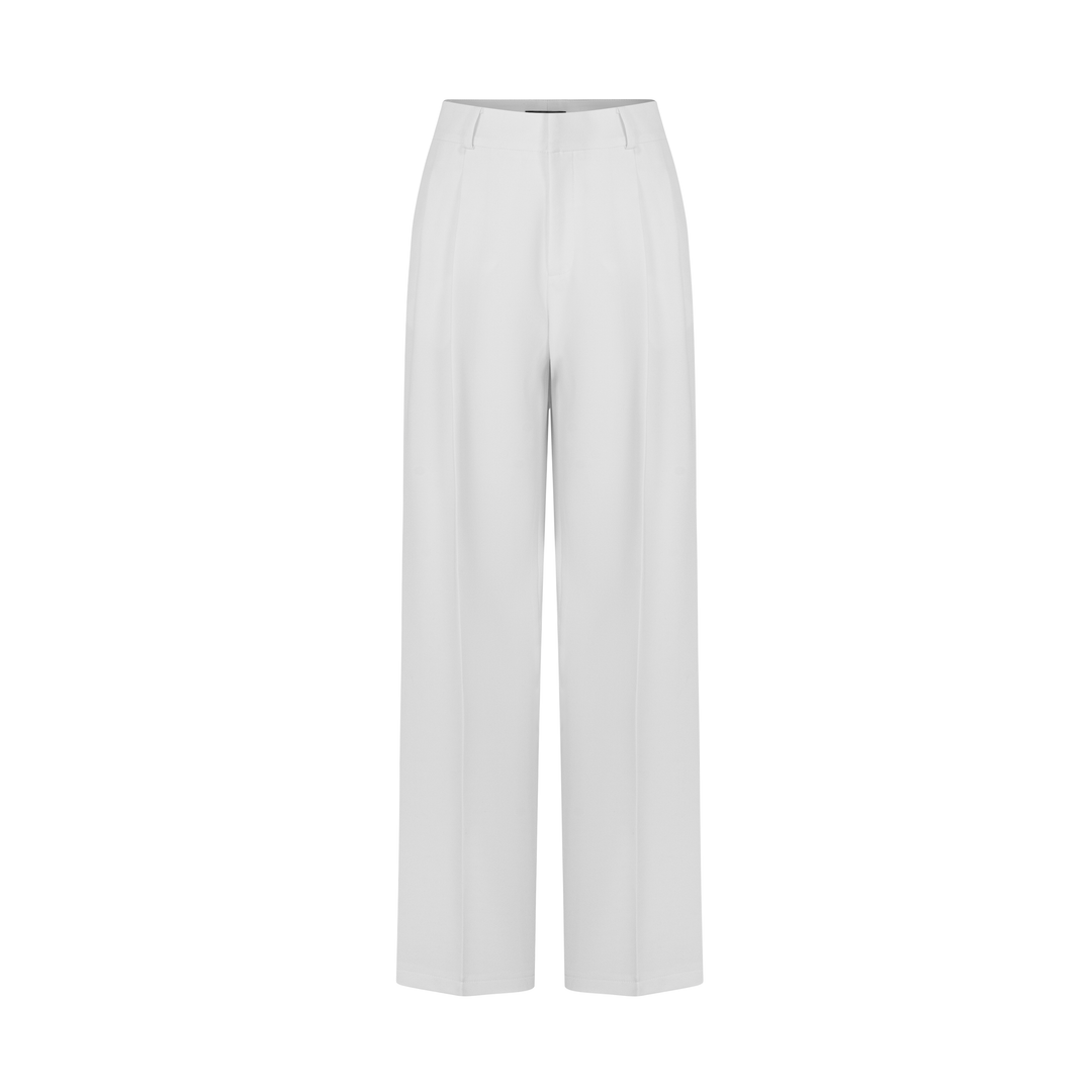 Basic straight leg trousers