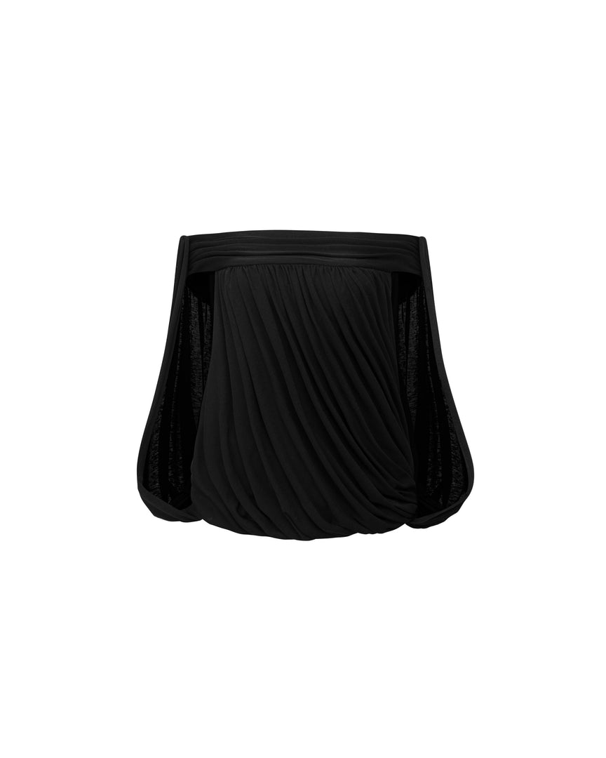 Ruched Mushroom Top