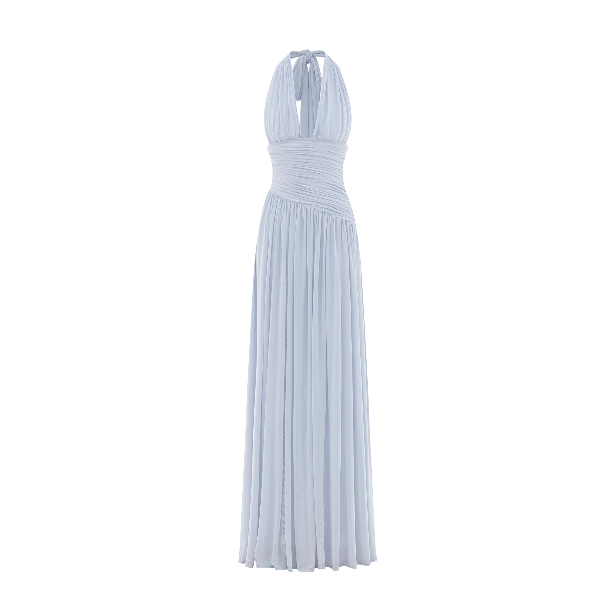 misty ruched mesh maxi dress Misty Ruched Mesh Maxi Dress