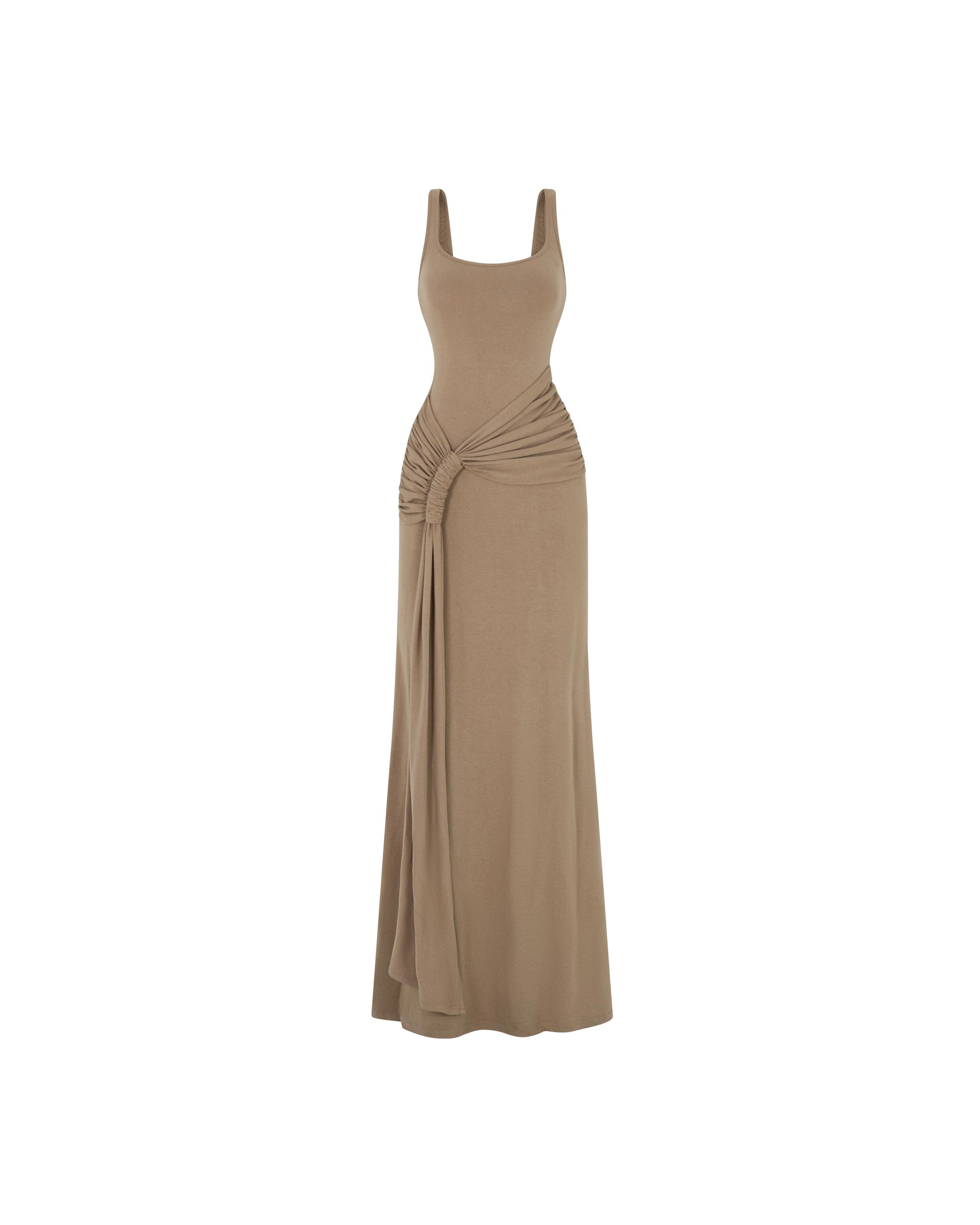 Ruched Bodycon Dress Black / One size Ruched Bodycon Dress Black / One size