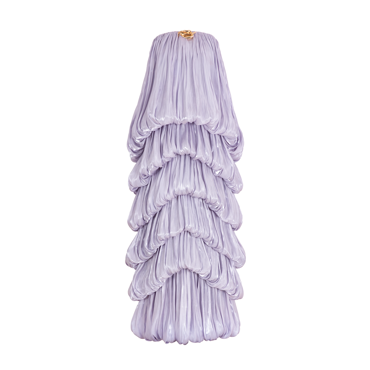 Maxi Glitter Silk Mushroom Dress