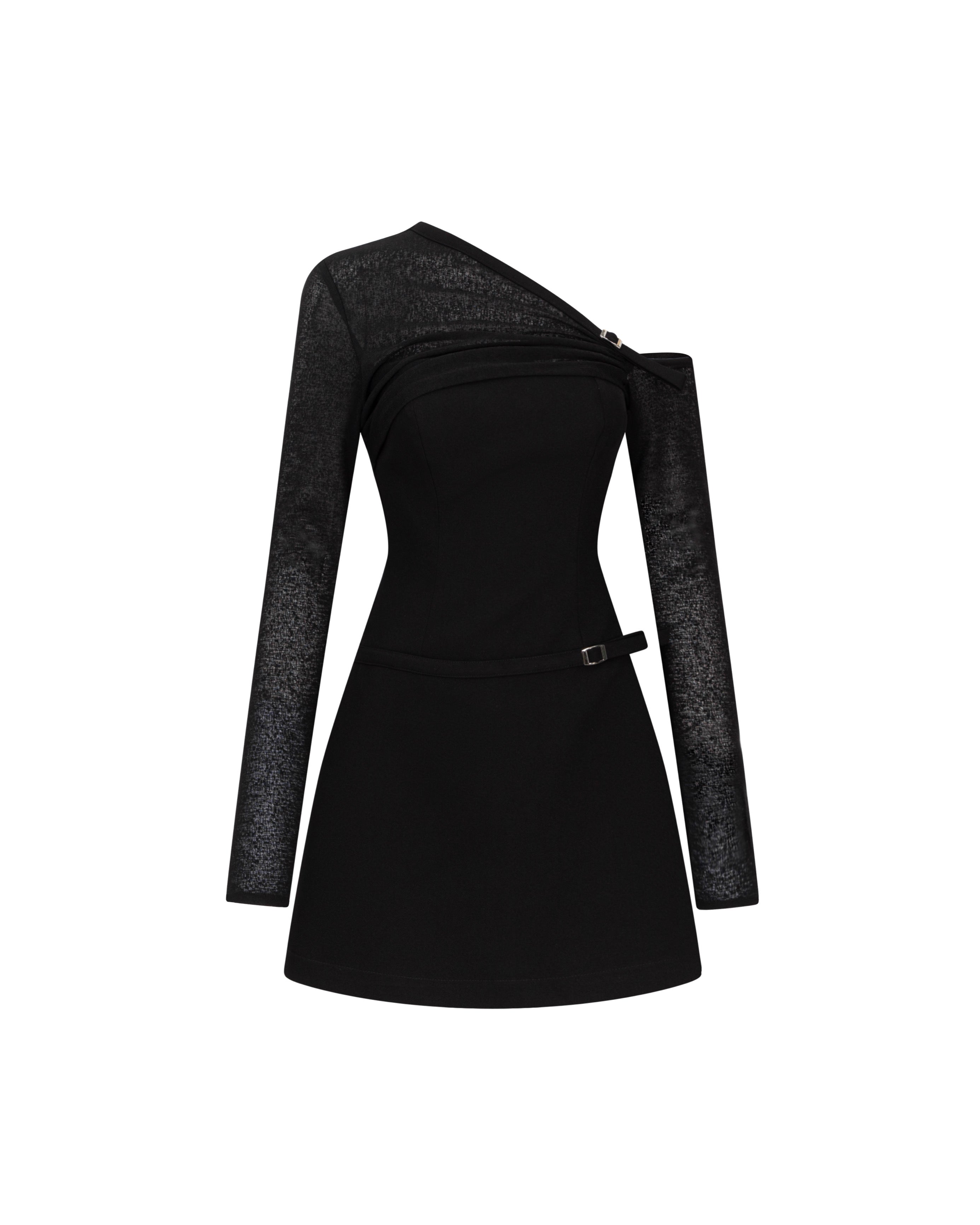 Off-Shoulder Stretch Dress
