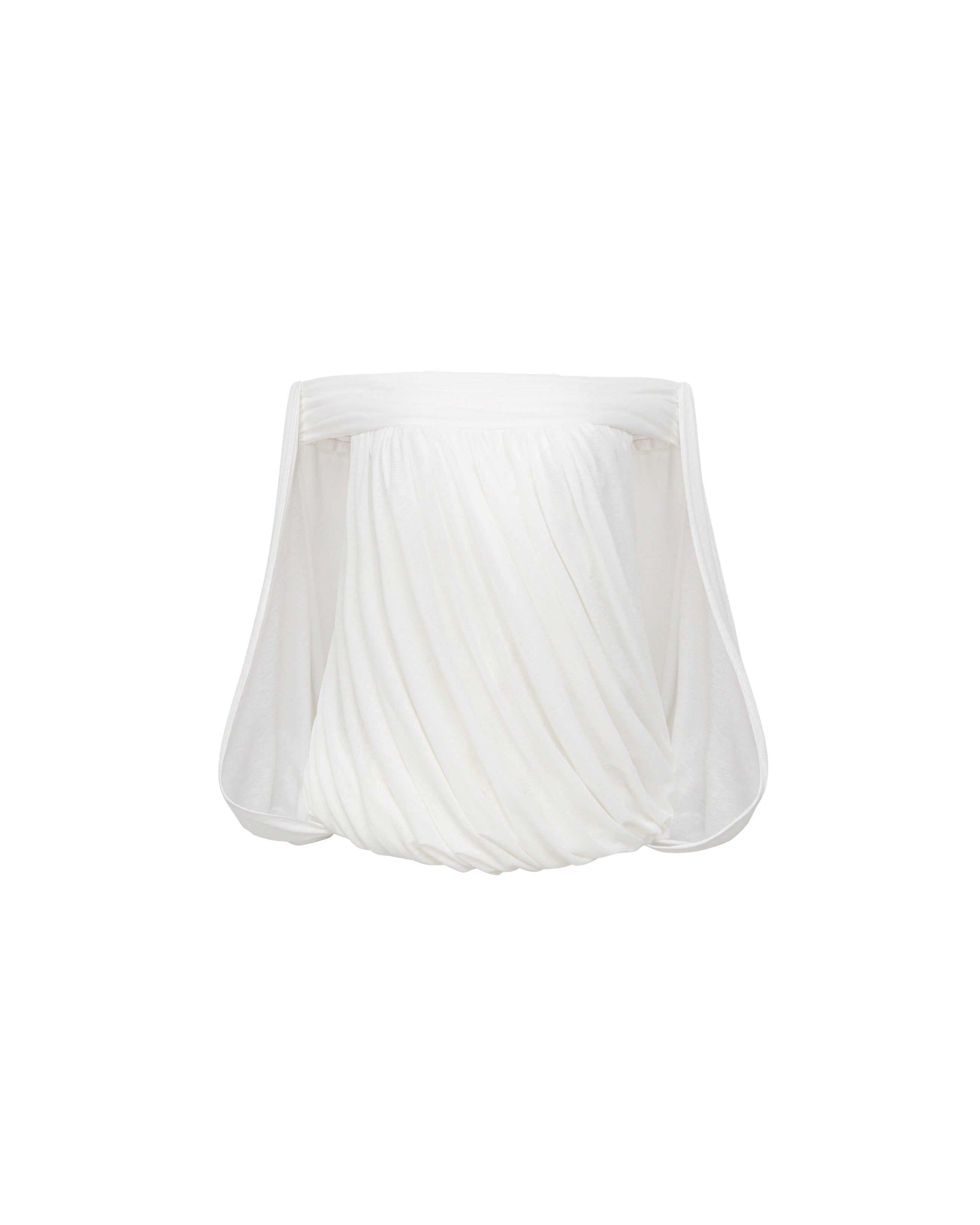 Ruched Mushroom Top
