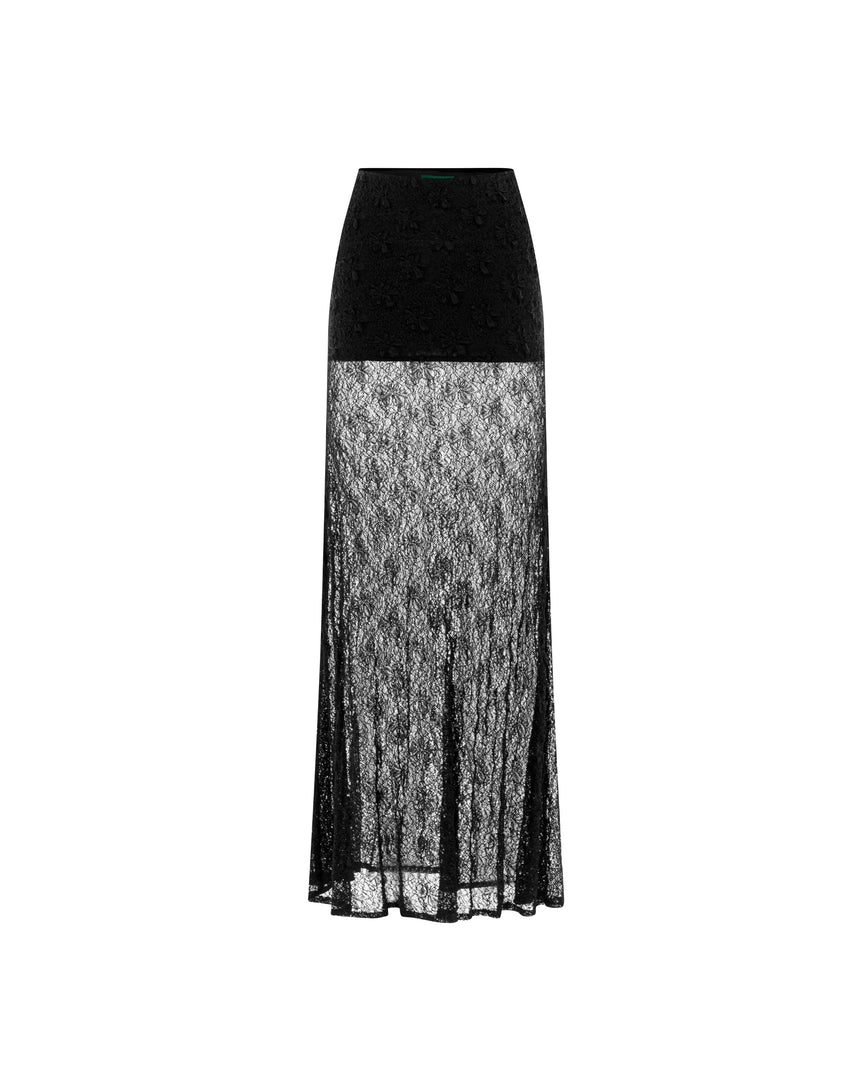 Long Lace Mermaid Skirt
