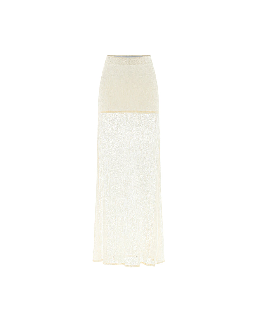 Long Lace Mermaid Skirt