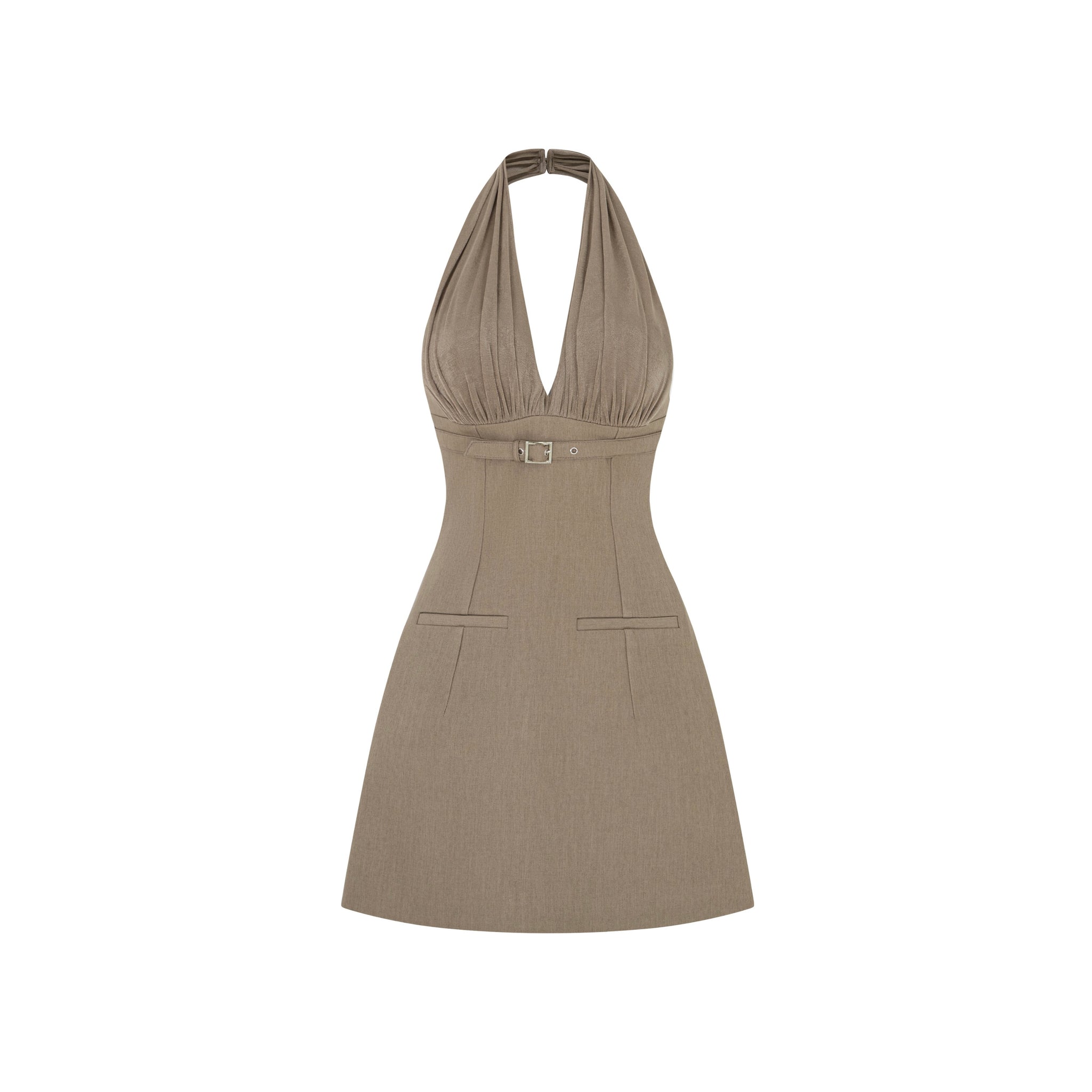 Bustier Stretch Belt Dress