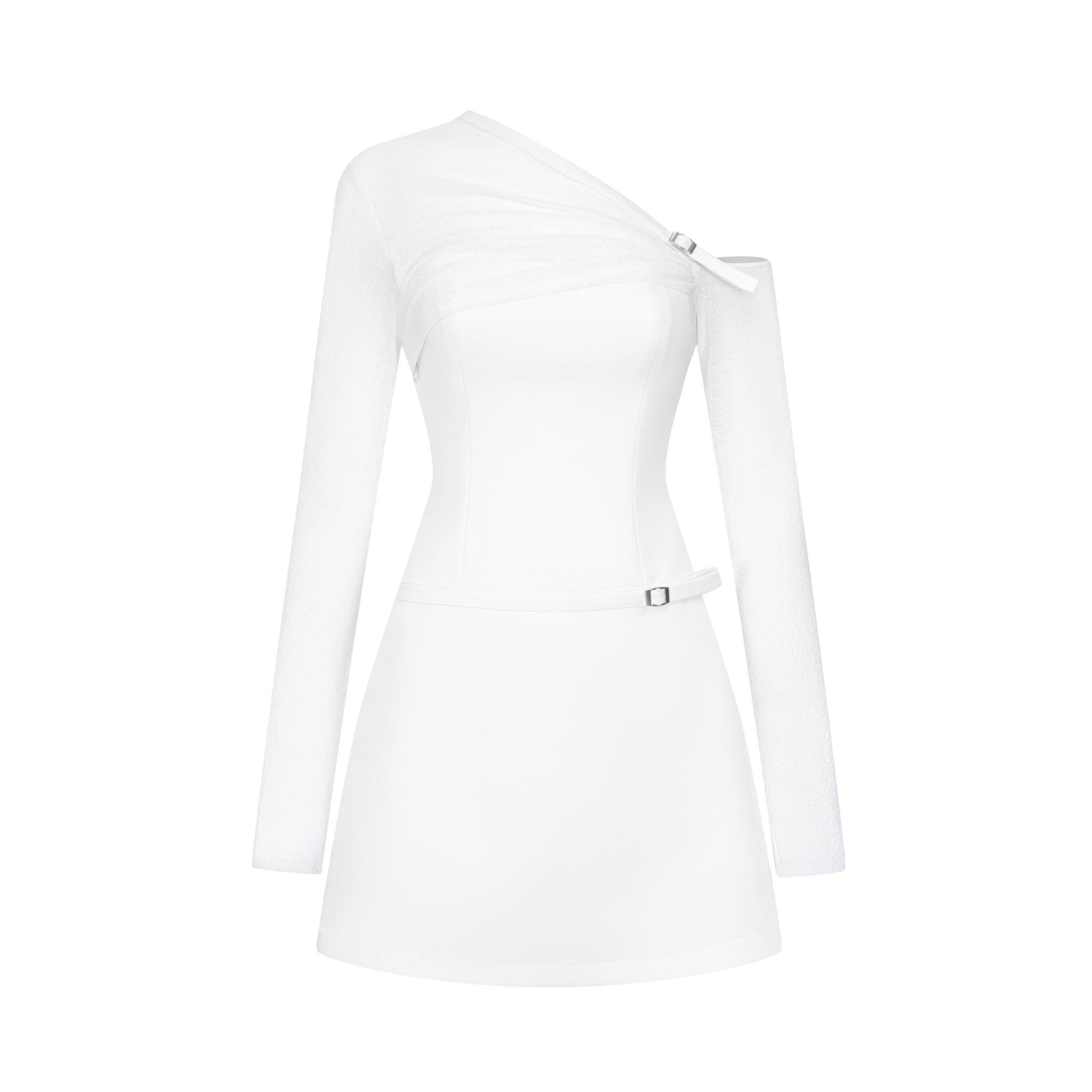 Off-Shoulder Stretch Dress