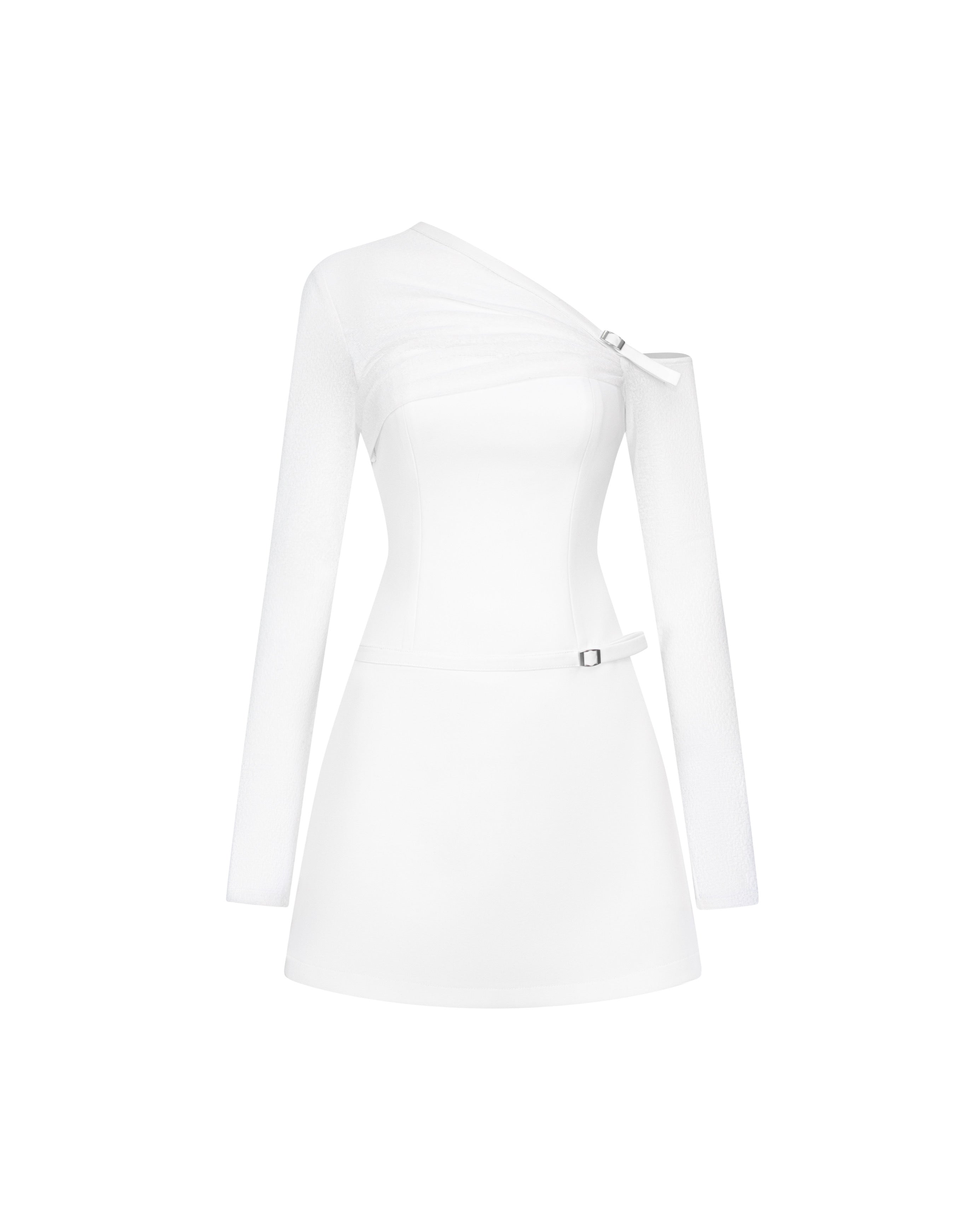 Off-Shoulder Stretch Dress