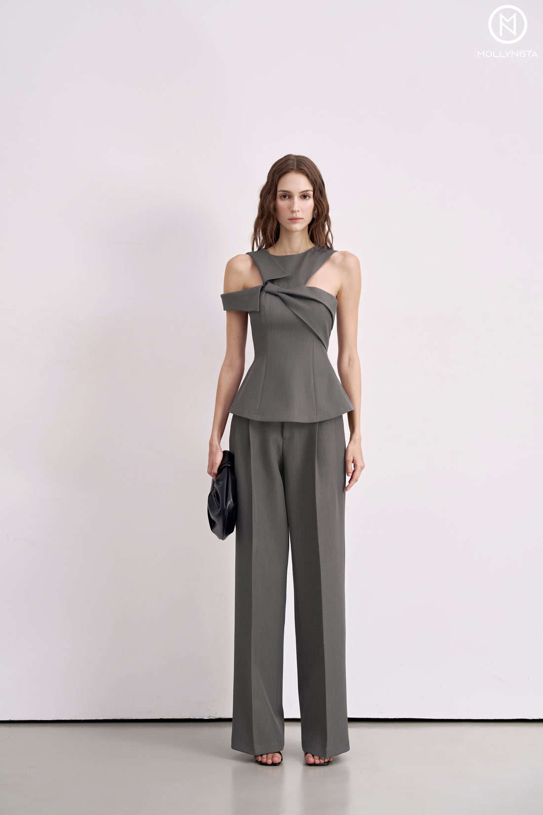 Basic Straight Leg Trousers