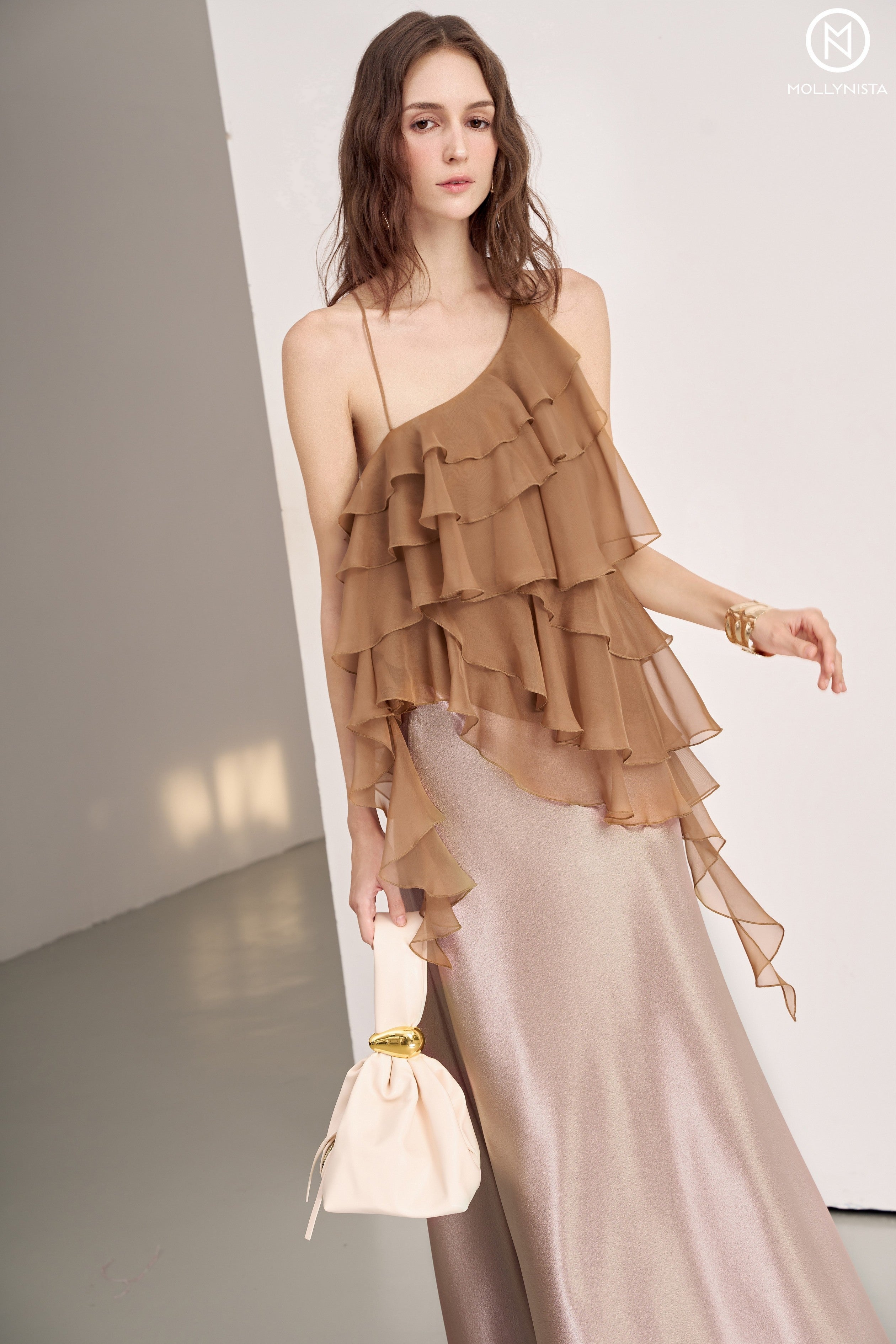 Ripple Ruffle Top