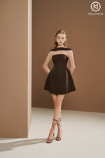 Load image into Gallery viewer, Dress with neck scarf
