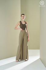 Load image into Gallery viewer, Rope collar tank top
