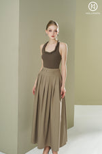 Load image into Gallery viewer, Rope collar tank top
