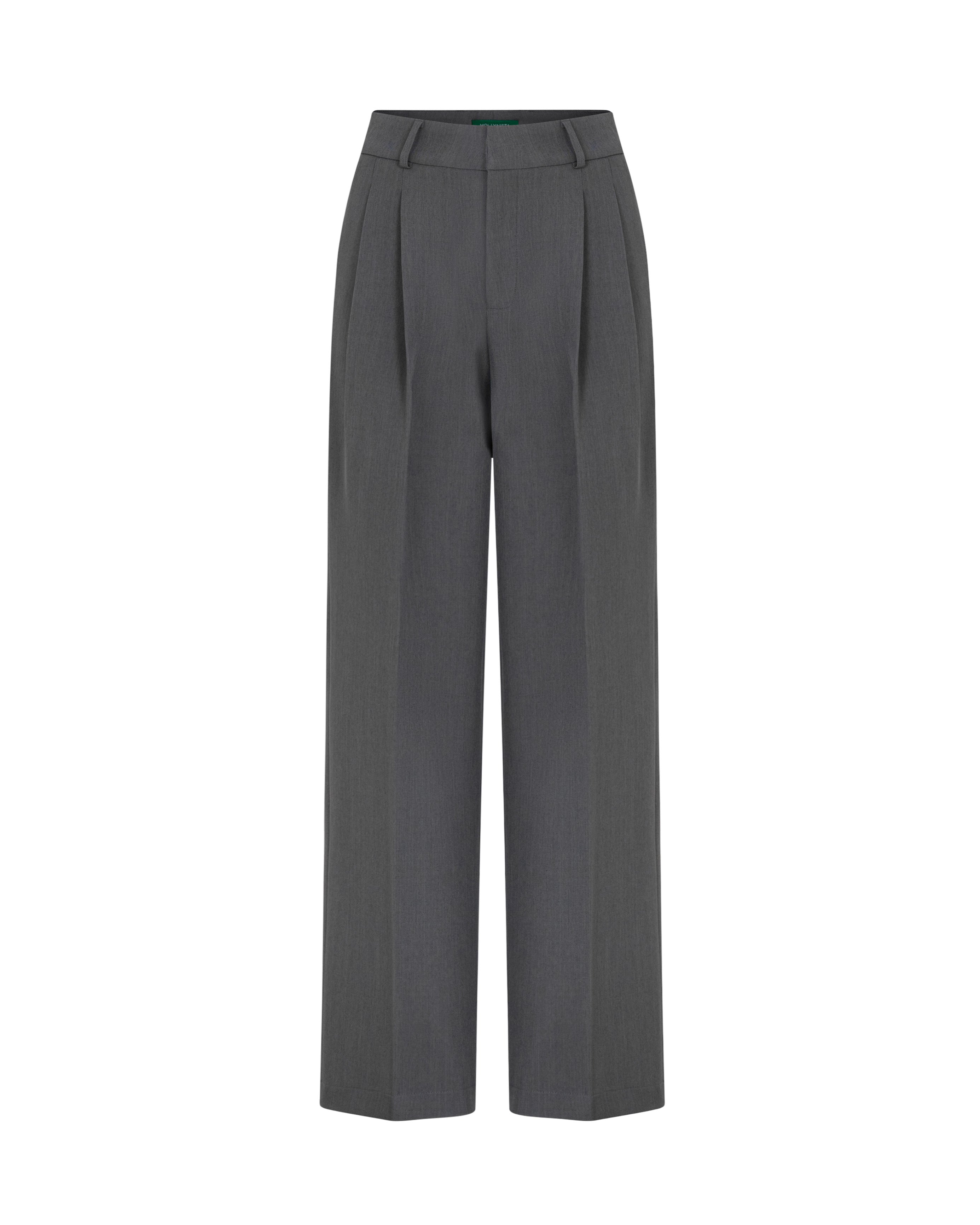 Basic Straight Leg Trousers