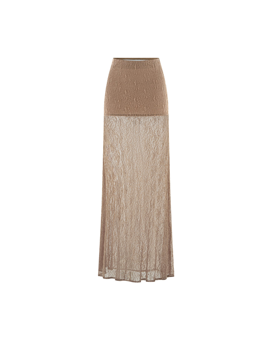 Long Lace Mermaid Skirt