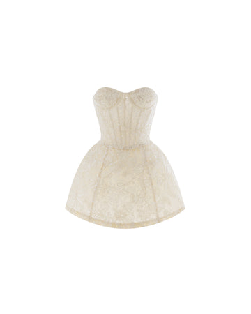 Aurelia Lace Bubble Corset Dress (Pre-Order 14 Days)