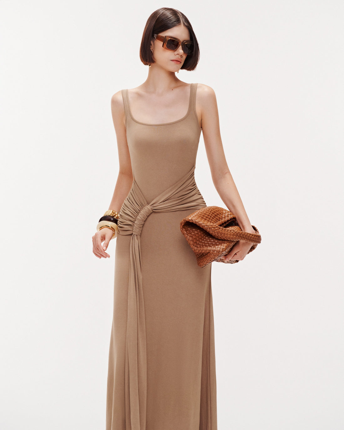 Ruched Bodycon Dress