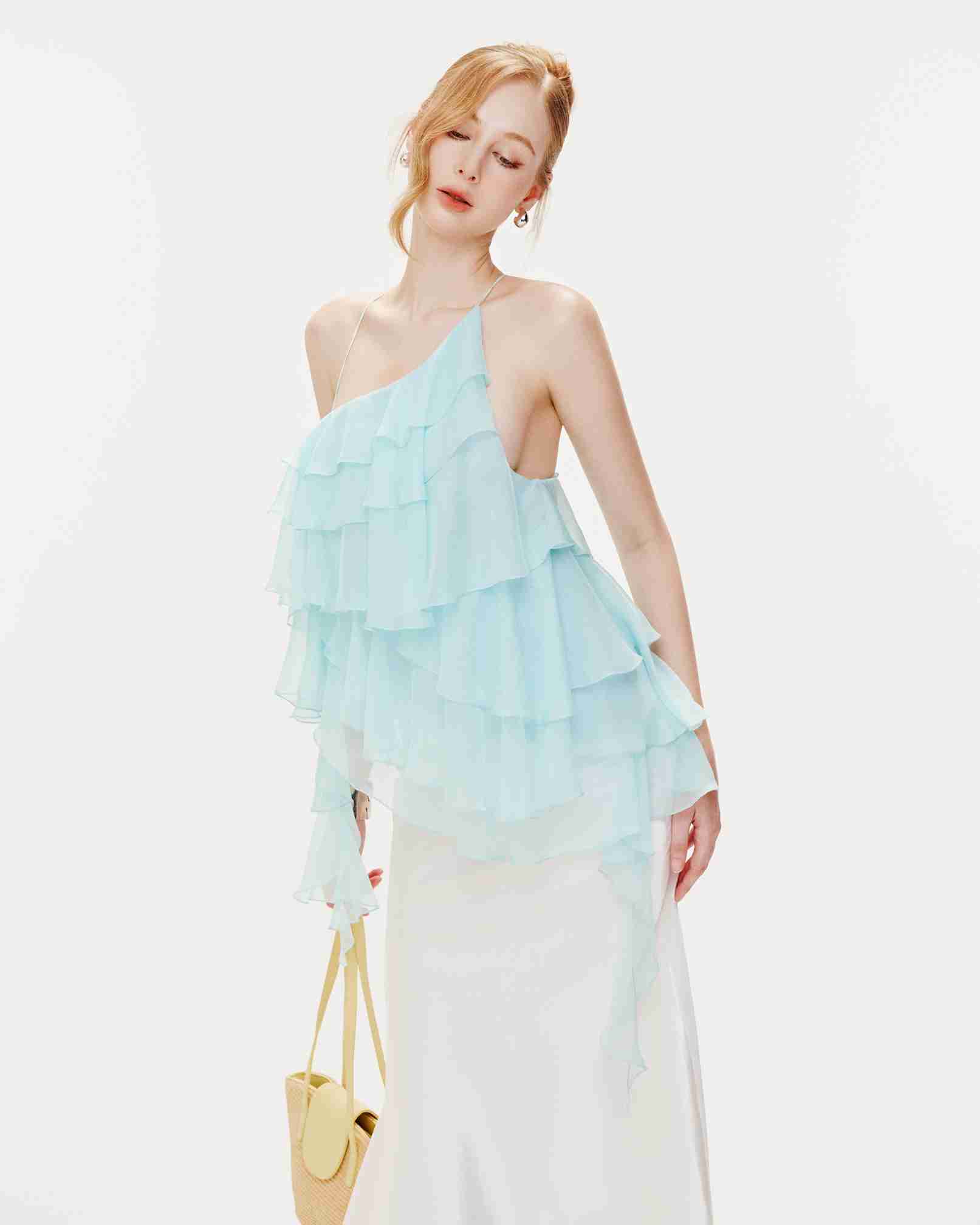 Ripple Ruffle Top