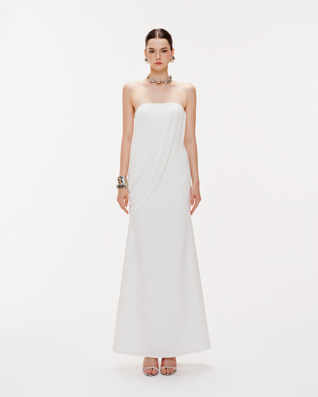 Asymmetric Drape Dress
