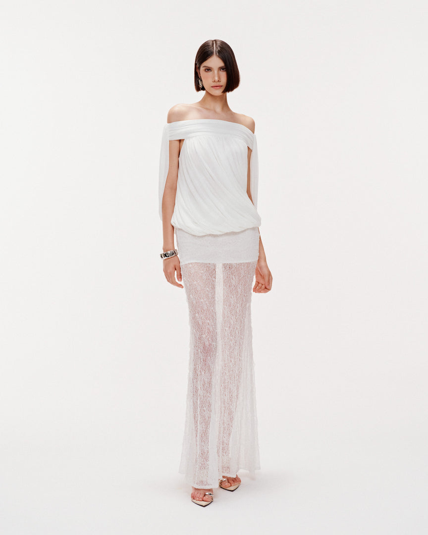 Ruched Mushroom Top