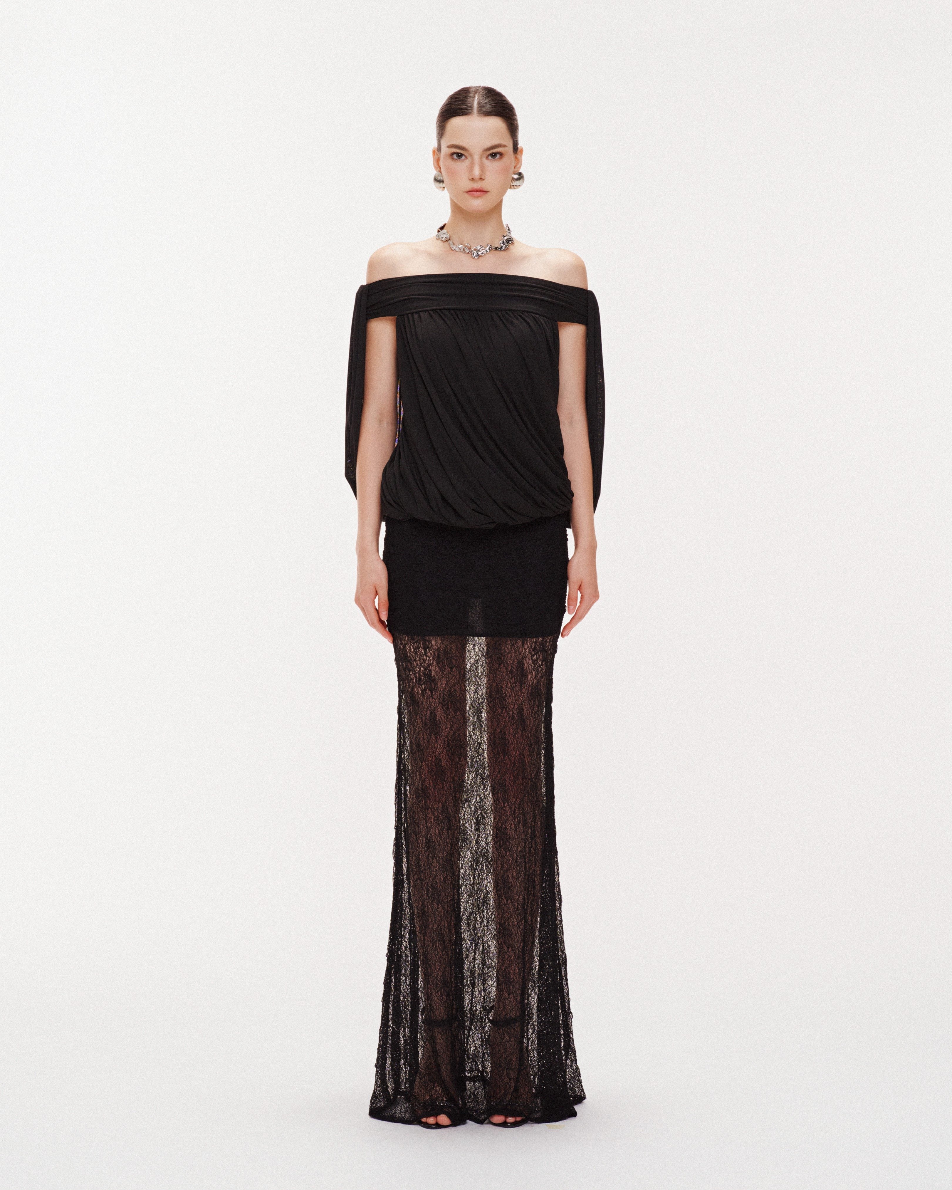 Ruched Mushroom Top