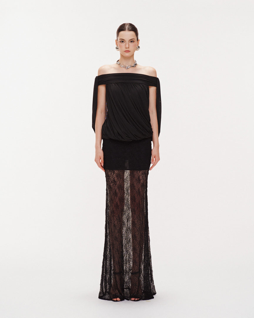 Ruched Mushroom Top