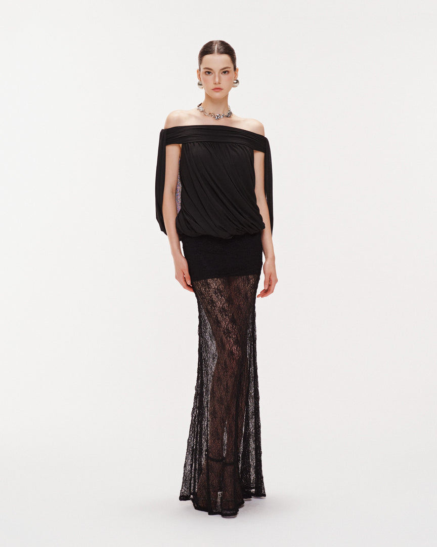 Ruched Mushroom Top