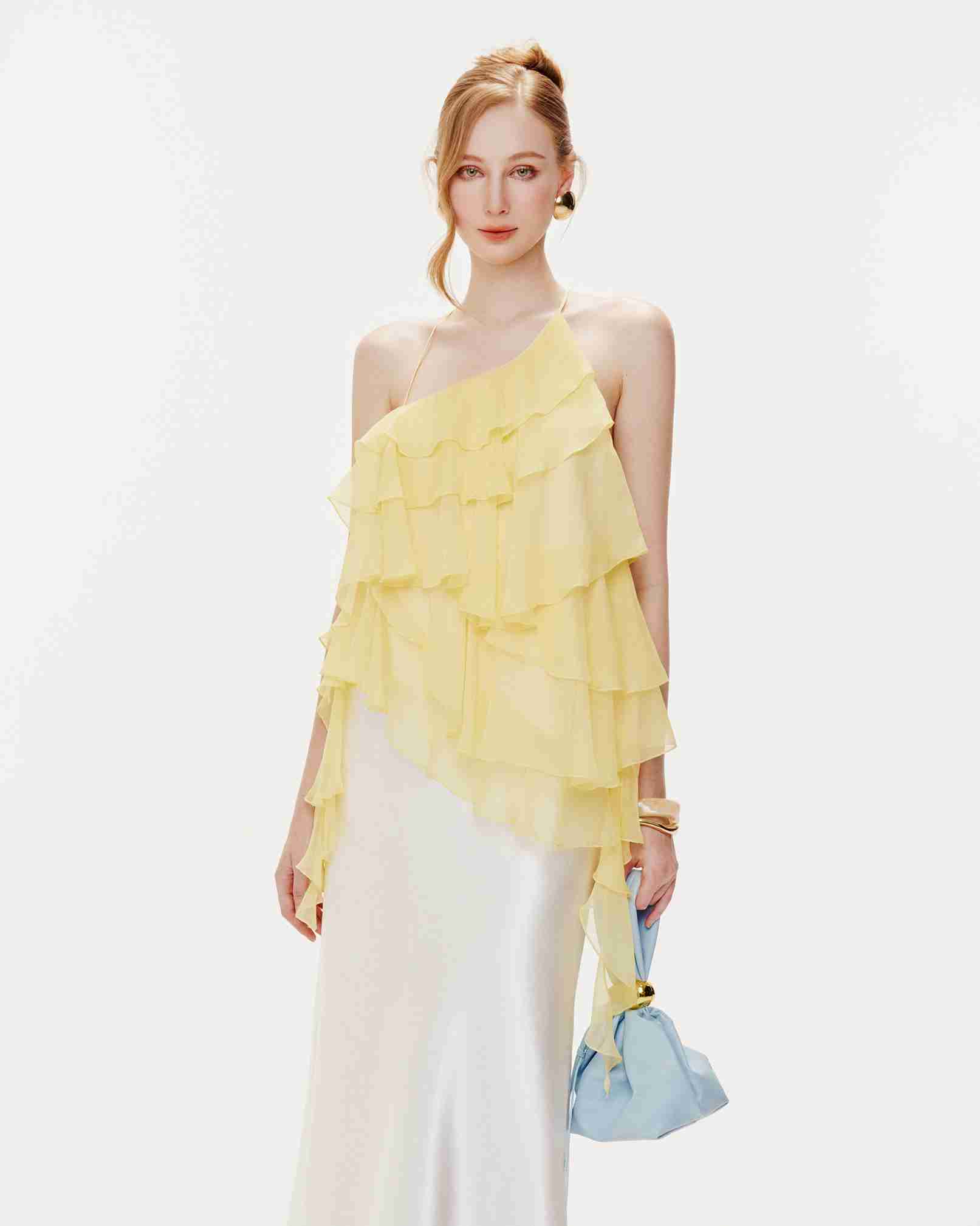 Ripple Ruffle Top