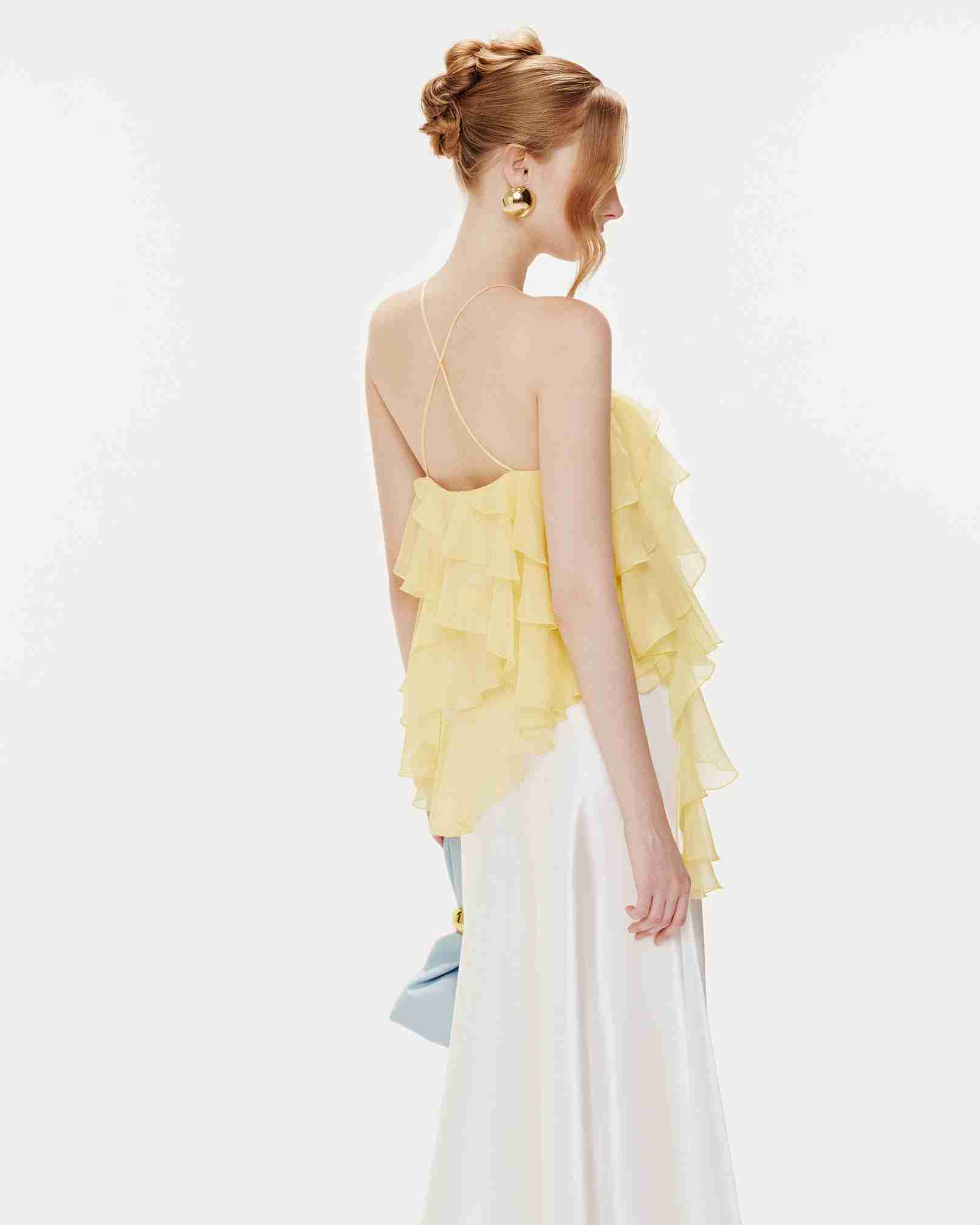Ripple Ruffle Top