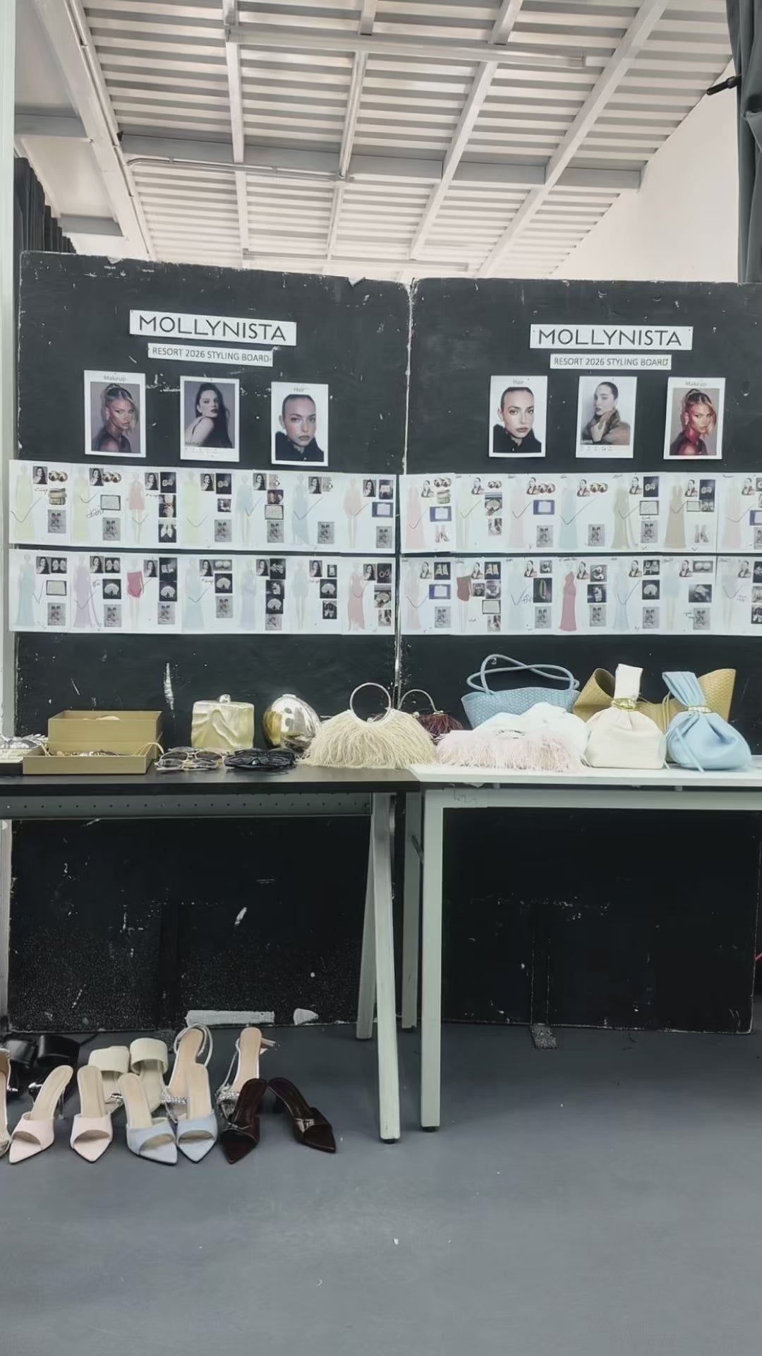 单肩垂褶网纱连衣裙